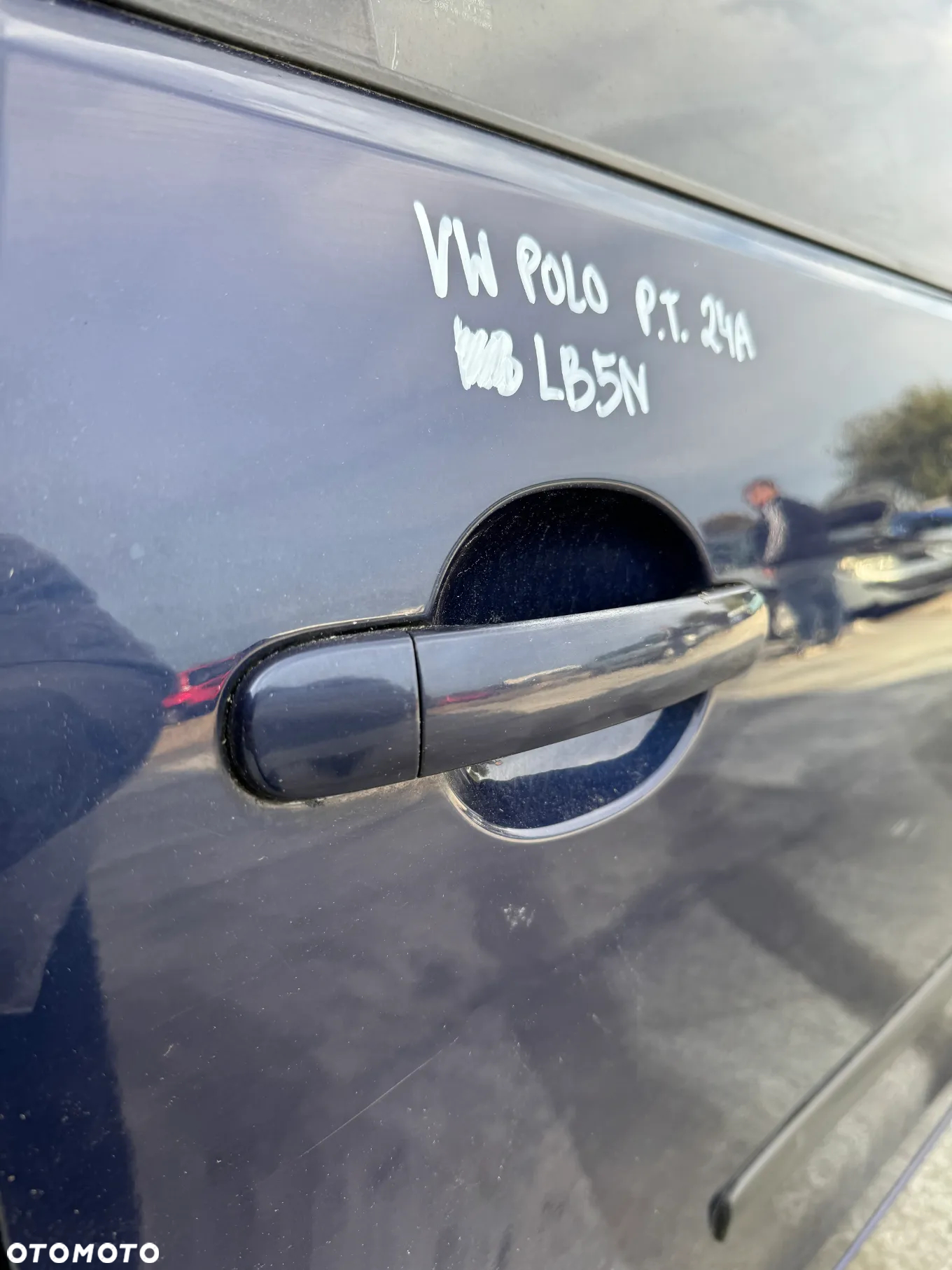 VOLKSWAGEN POLO IV DRZWI PRAWE TYLNE PRAWY TYŁ LB5N - 4