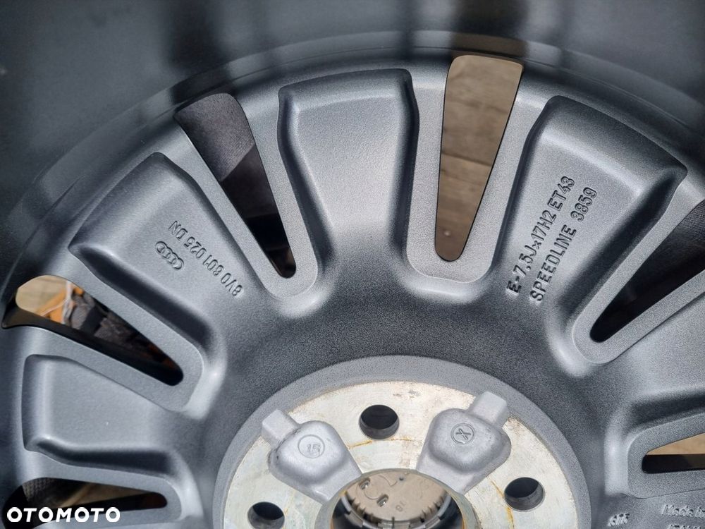 AUDI A3 8V0,Q3,A4,SKODA,seat,vw ALU 7.5X17 ET43 5X112 jak nowe 4szt. - 7
