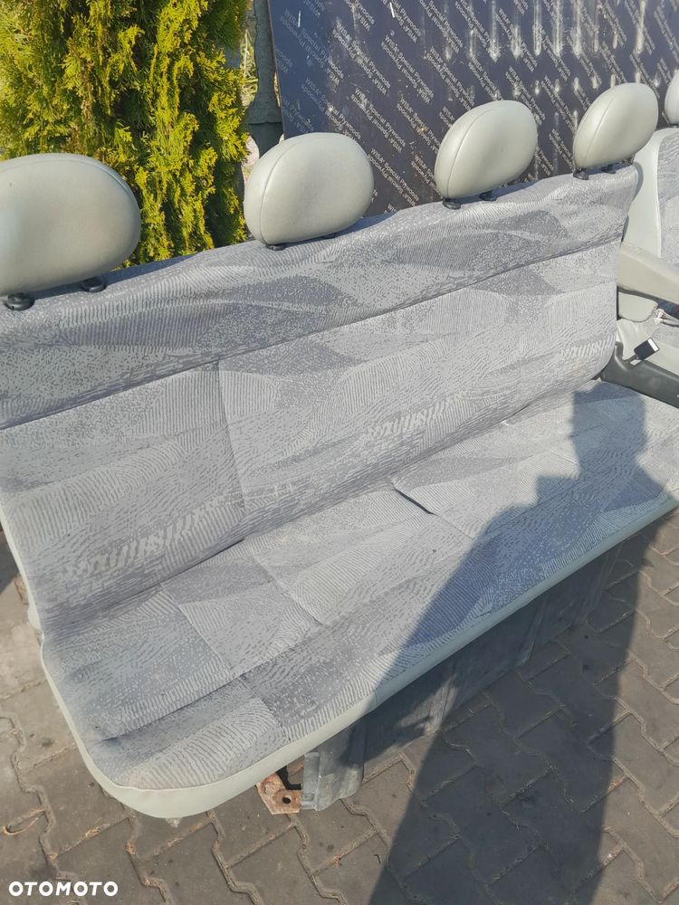 Ławka tył brygadówka z pasami komplet Renault Master II - 2