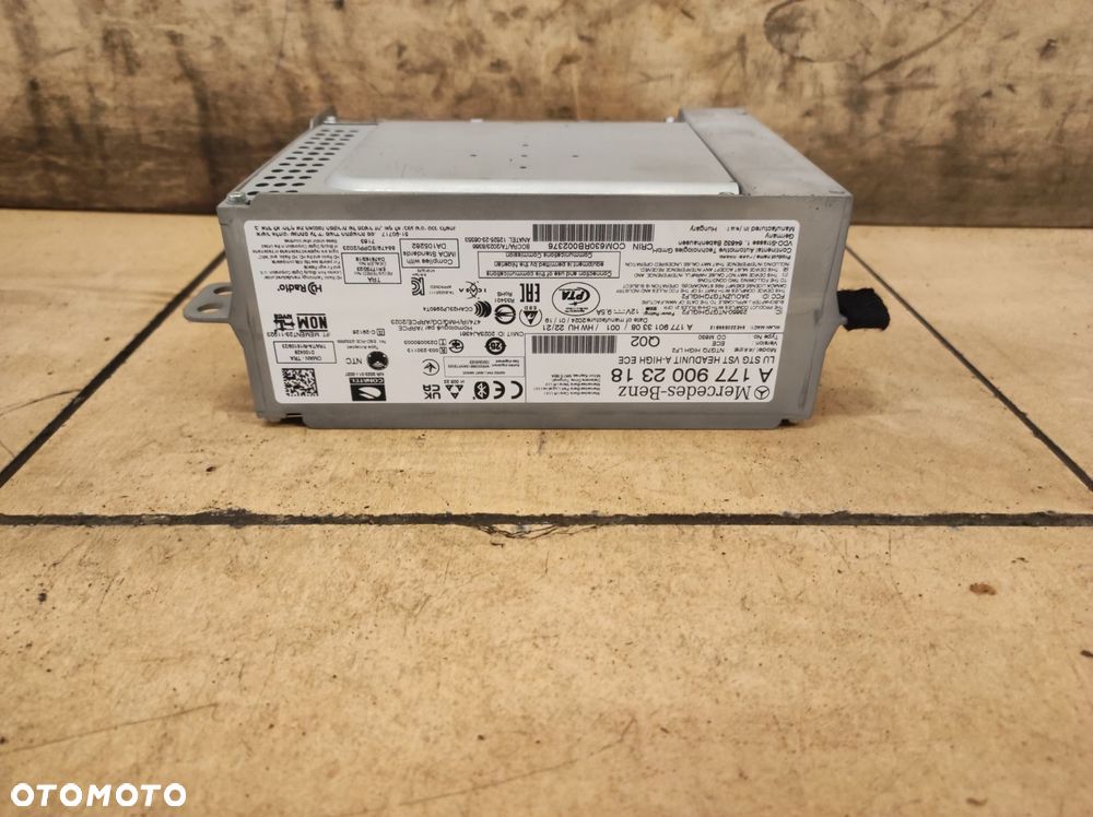 radio a klasa w177 177 lift - 3
