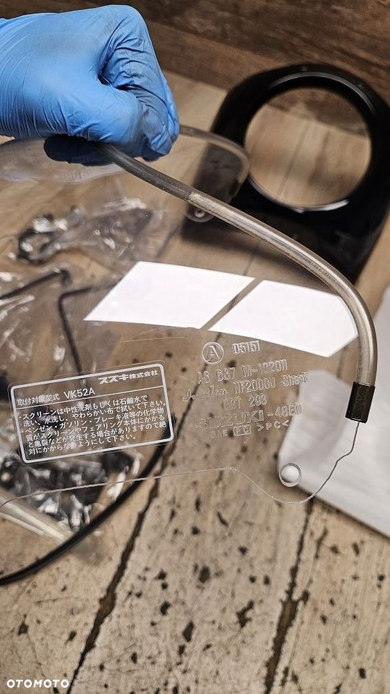 Oryginalna Czasza Owiewka szyba Suzuki VZ800 Marauder  94400-48823-33J - 6