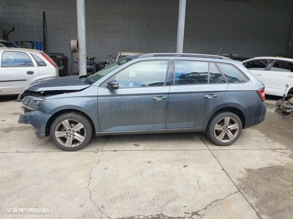 Eixo Ponte Traseiro Skoda Fabia Iii Combi (Nj5)