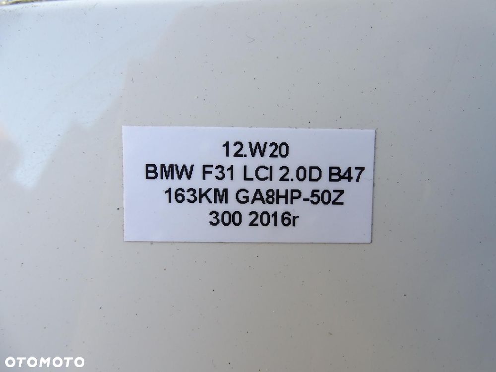 ZDERZAK TYŁ TYLNY 4x PDC ALPINWEISS III 300 BMW F31 LCI 3 15-18r KOMBI - 16