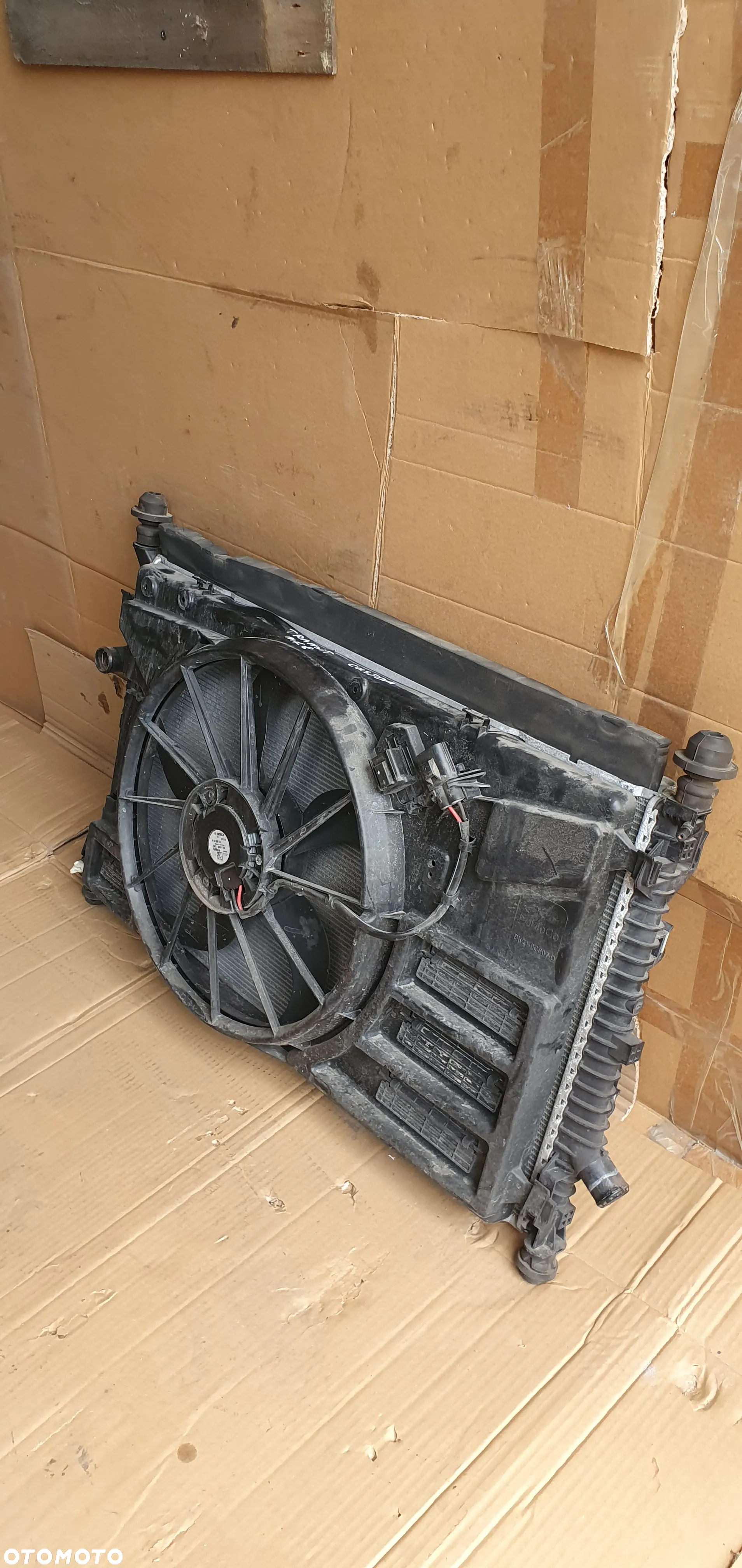 Chłodnica chłodnice wody klimatyzacji wentylator Ford Transit Custom MK8 Lift 2.0 TDCI - 3