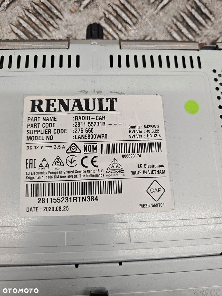 captur trafic iii radio nawigacja 281155231r - 6