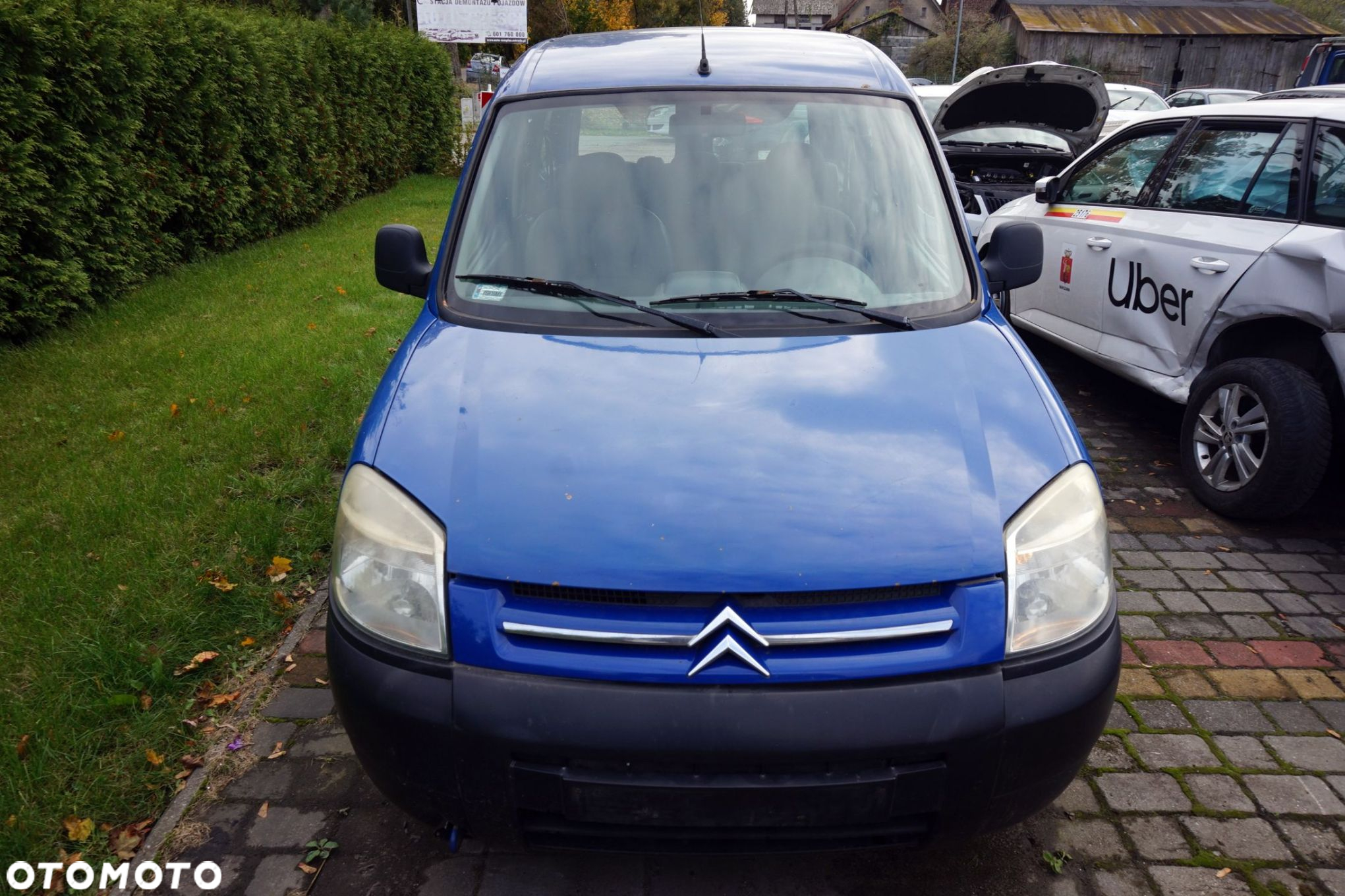 CITROEN BERLINGO I LIFT II M59 2008 KPVB 1.6 HDI DV6BTED4 75KM 20DP37 NIEBIESKI na części - 8