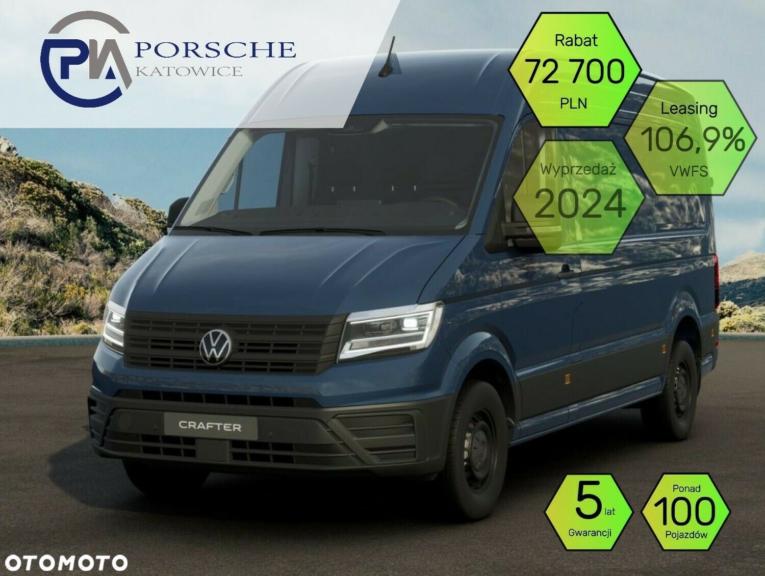 Volkswagen Crafter 35 2.0 TDI 140 KM L3H3 - 1