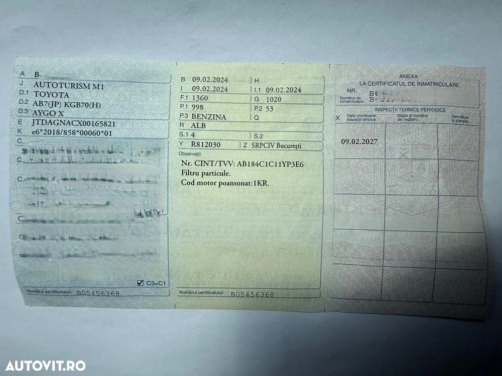 Toyota Aygo 1.0 VVY-I 5 usi X - 18