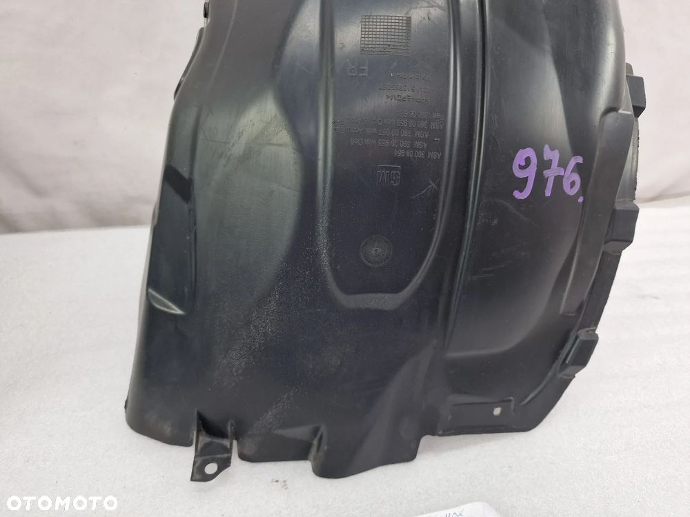 OPEL CORSA E 14- PRAWE NADKOLE PRZEDNIE PRZÓD , TYLNA TYLNIA CZĘŚĆ , NR 39009954 , NR AUKCJI N976 - 2