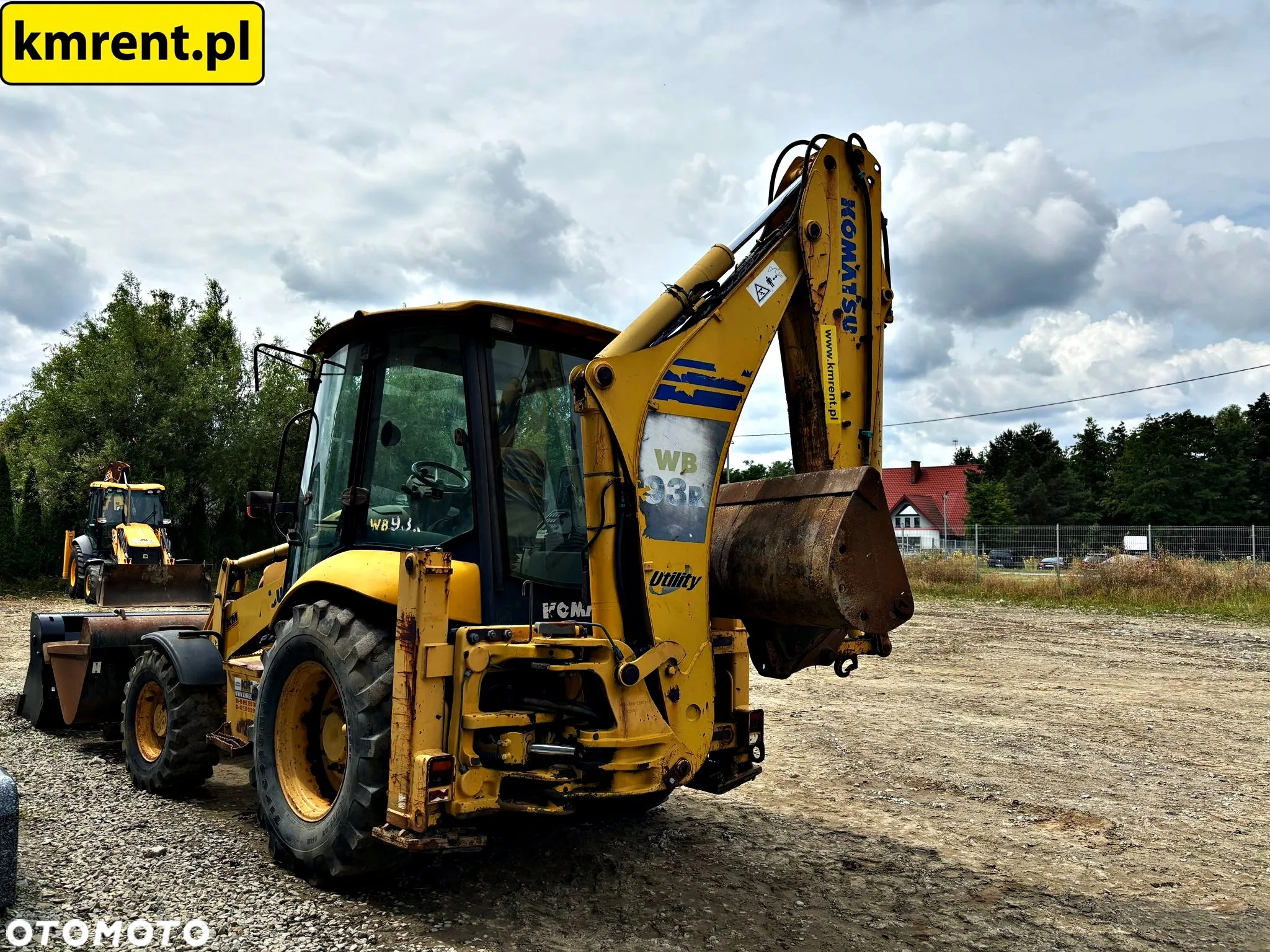 Komatsu WB 93R-5 KOPARKO-ŁADOWARKA 2005r. | JCB 3CX CAT 428 432 CASE 580 590 NEW HOLLAND 110 - 13