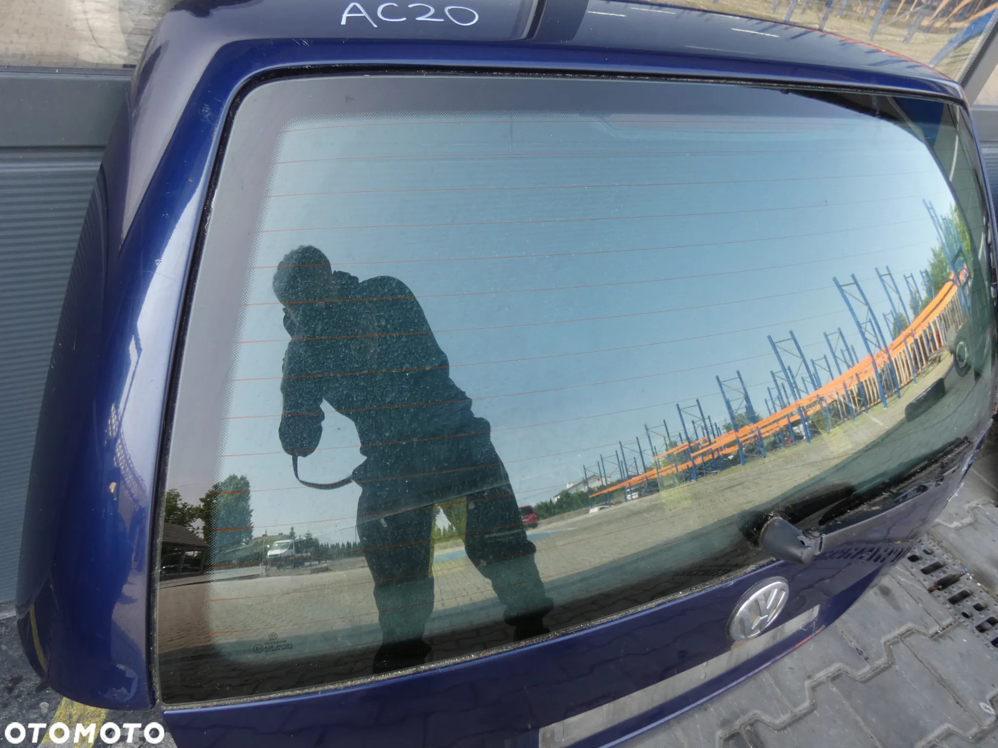 VW GOLF IV 4 KOMBI BORA KLAPA BAGAŻNIKA POKRYWA TYŁ TYLNA SZYBA GORLICE AC20 - 26