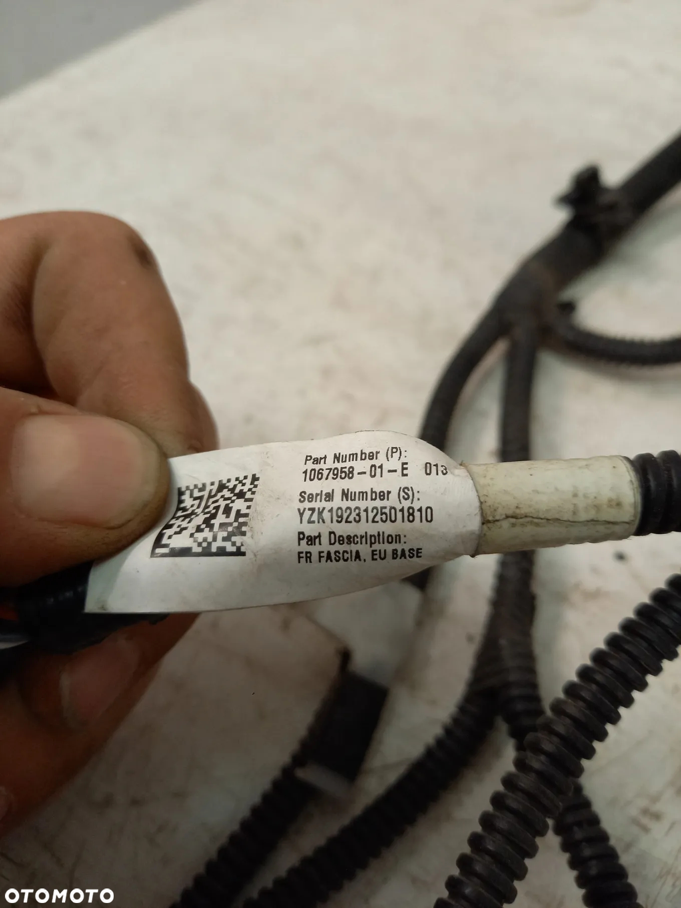 Tesla 3 III Model wiązka instalacja zderzaka przod przedniego + 5x Czujnik PDC - 5