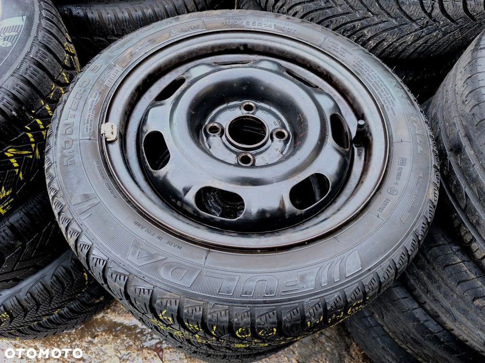 4x100 Felgi Stalowe Stal 14 Koła Zimowe Zima VW UP! UP LUPO CADDY GOLF I II III 2 3 JETTA PASSAT SEAT AROSA MII INCA IBIZA CORDOBA TOLEDO SKODA CITIGO FAVORIT FELICIA Legnica ALU-RAD 185/55 6mm - 1