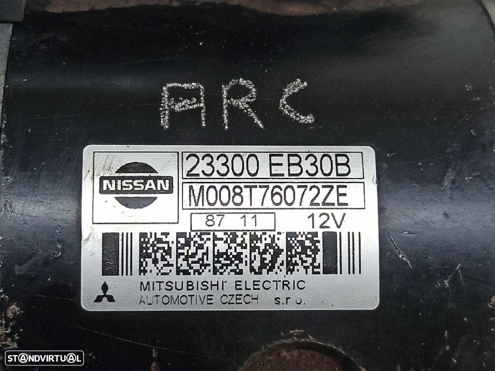 MOTOR DE ARRANQUE NISSAN PATHFINDER (R51) 2.5 DCI XE - 3