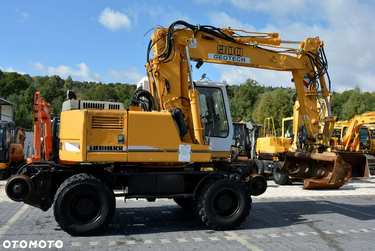 Liebherr A 900 ZW Litronic Koparka + Kolej - 13