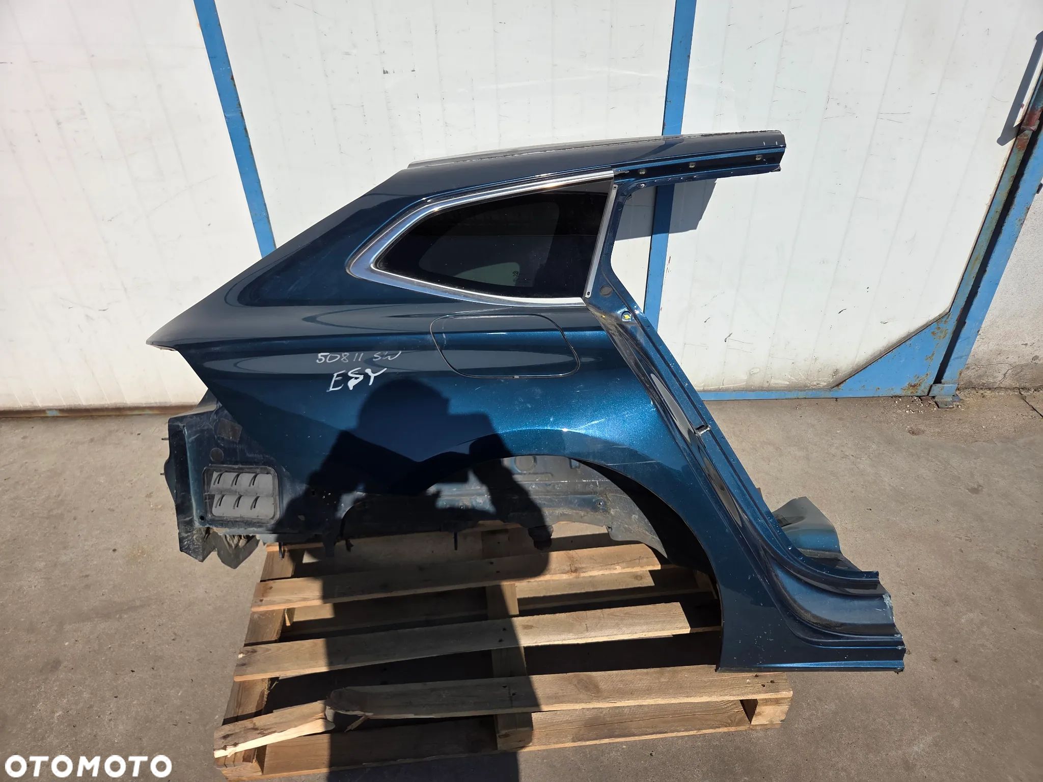 Ćwiartka błotnik tylny tył prawy Peugeot 508 II - 1