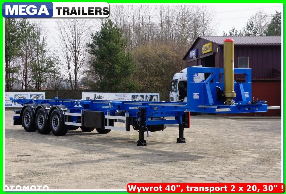 Inny 40 Ft/KIPPER podwozie do kontenerów 2 x 20, 1 x 40, Z WYWROTEM !!!