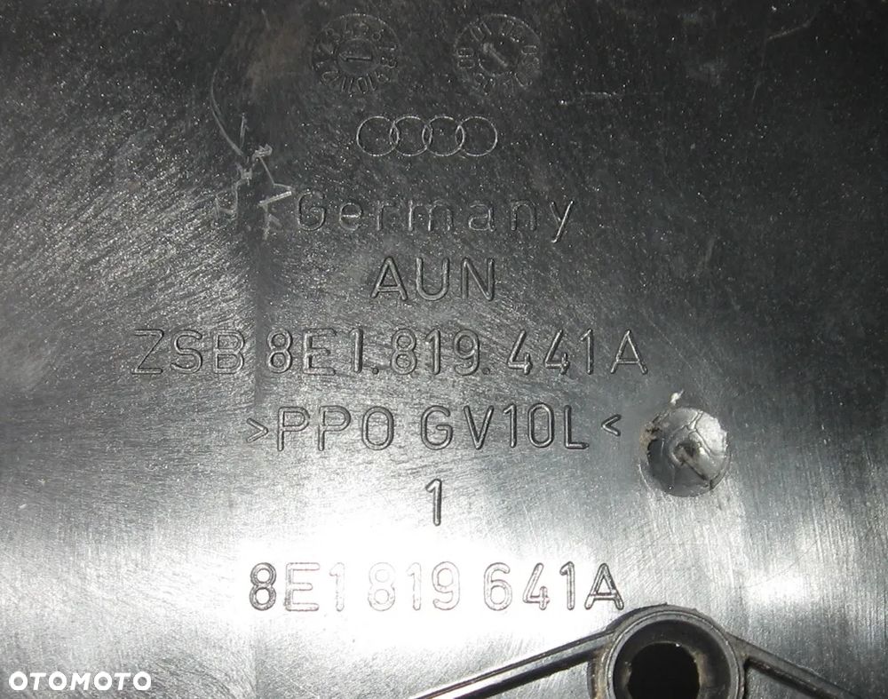 filtr kabinowy obudowa AUDI A4 B6 8E1819441A - 2