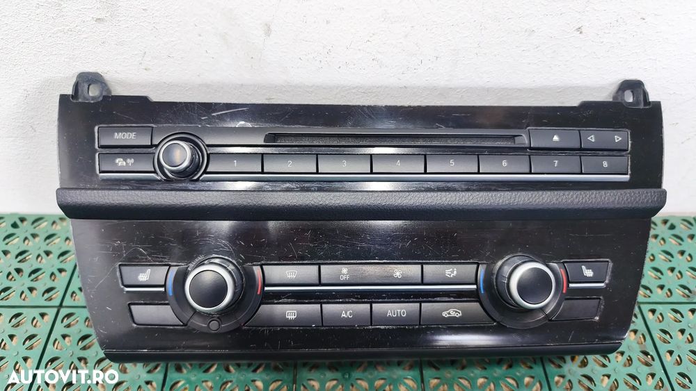 Panou clima BMW F10 F11 cu incalzire in scaune 9306149 - 2