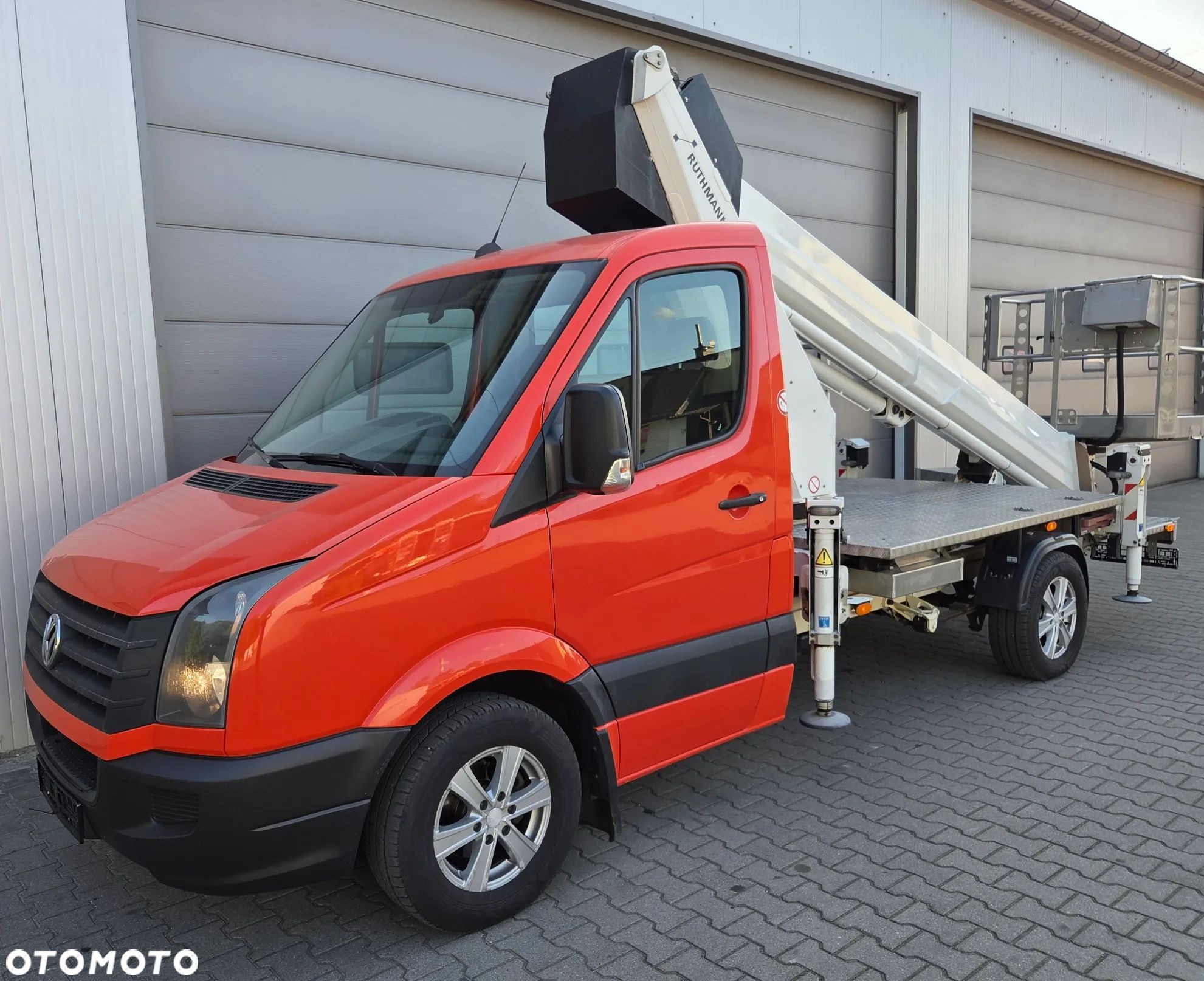 Volkswagen Crafter - 27 m - Ruthmann TB 270 Podnośnik koszowy Zwyżka jak Wumag Palfinger GSR Multite - Klima Webasto Tempomat - 1
