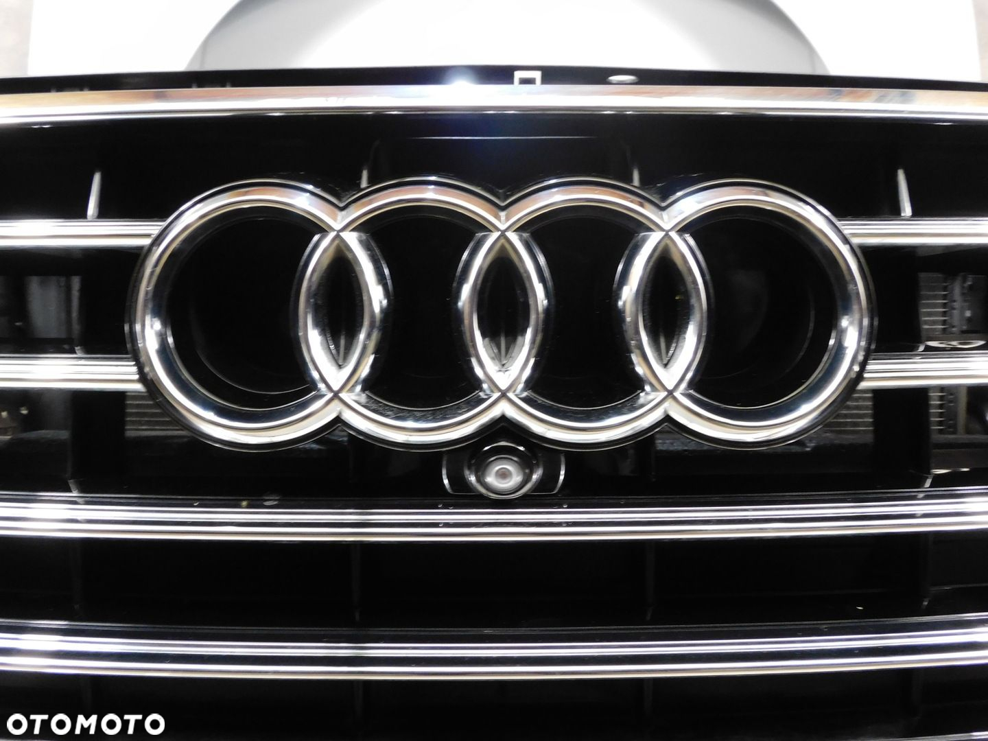 AUDI A8 D4 4H LIFT KOMPLETNY PRZÓD ZDERZAK LAMPY MASKA PAS LS9R MATRIX - 9