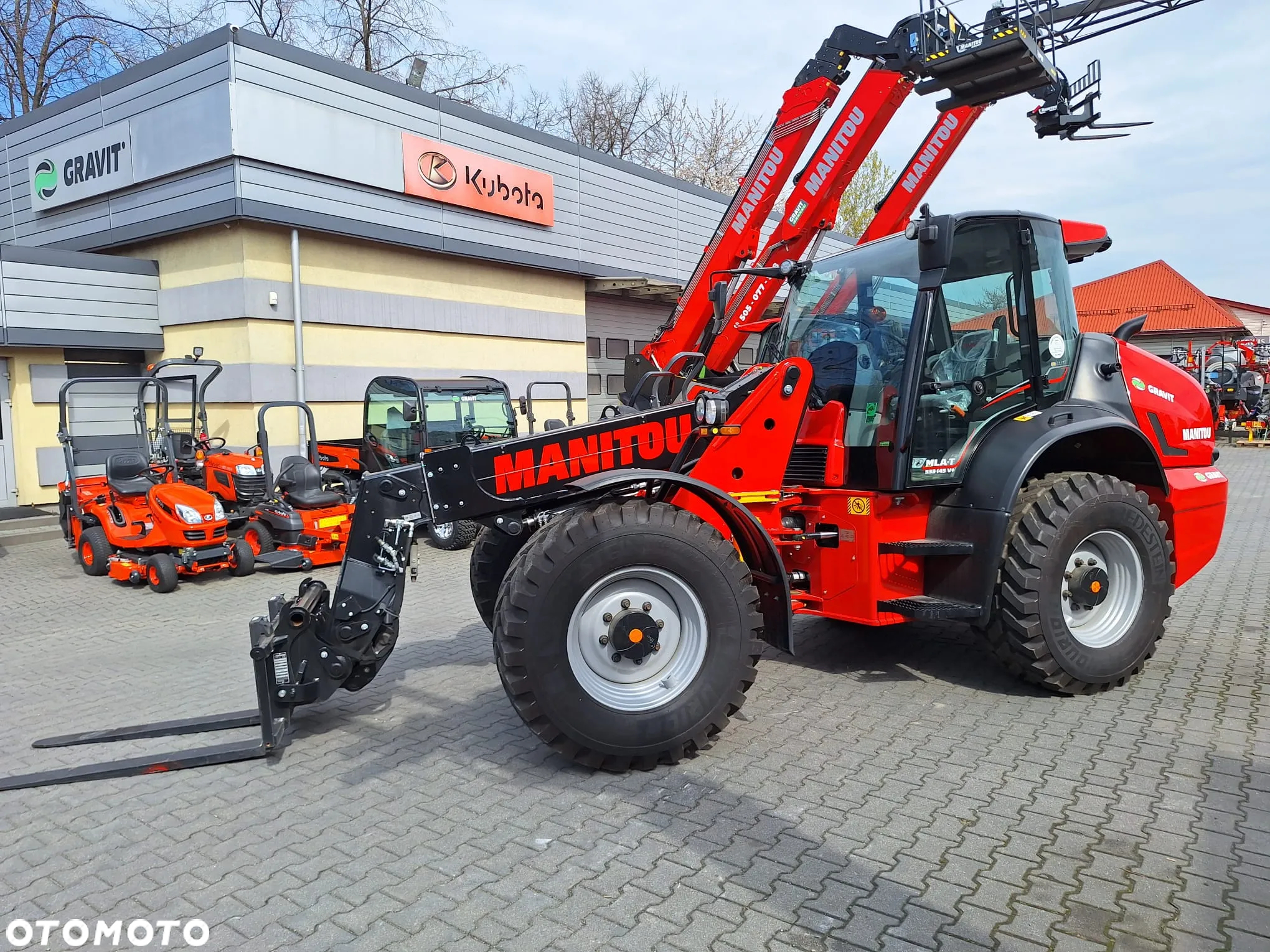 Manitou ładowara przegubowa teleskopowa MLA-T 533 145 V+ Elite - 3