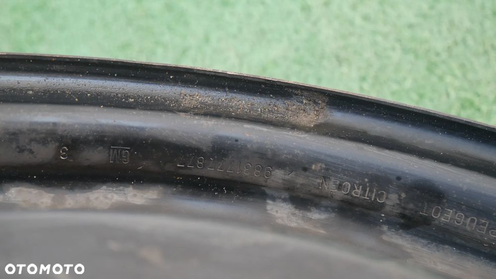 FELGA STALOWA 16” 6,5J PEUGEOT RIFTER PARTNER III CITROËN BERLINGO IV COMBO E DOBLO OE 9831777877 - 7