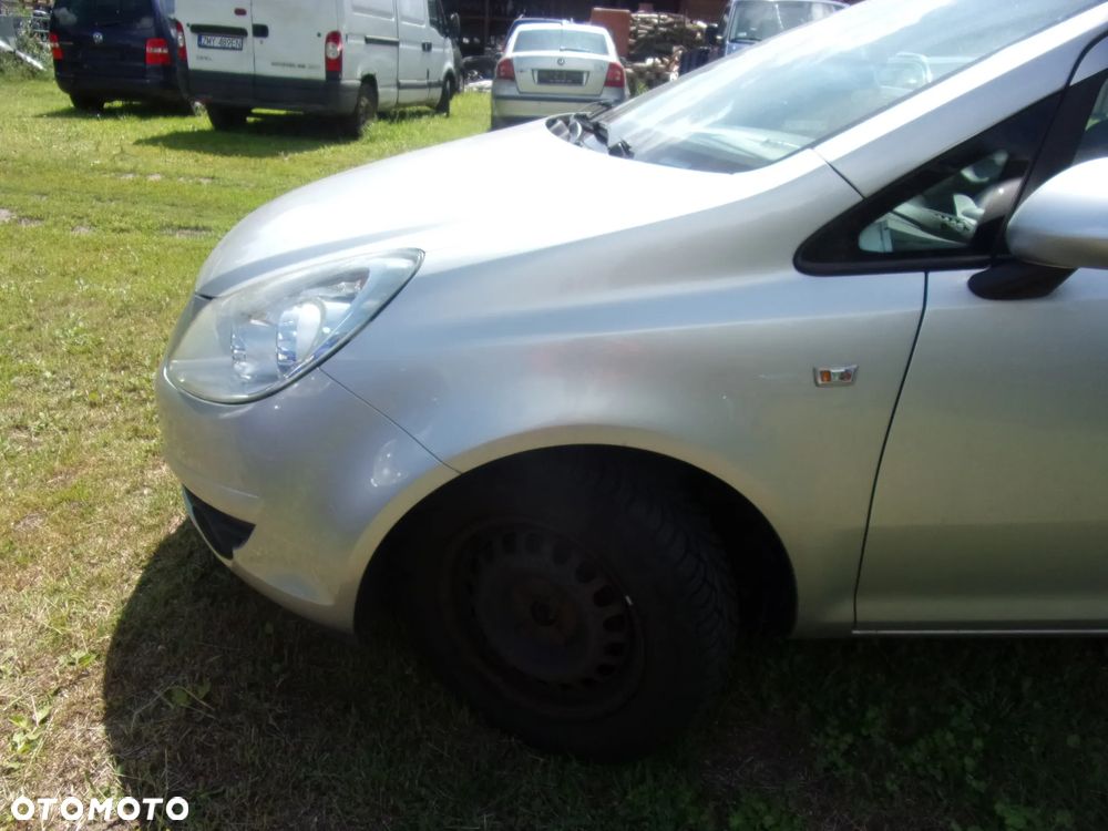 OPEL CORSA D zderzak maska lusterka szyby wnętrze fotele części - 3
