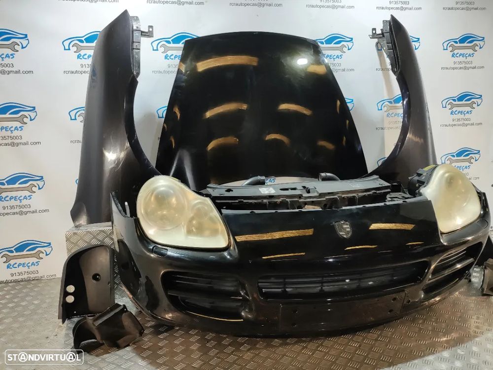 FRENTE COMPLETA PORSCHE CAYENNE 9PA CAPOT PARACHOQUES GUARDALAMAS OTICAS XENON RADIADOR VENTILADOR FRENTE FIBRA - 4