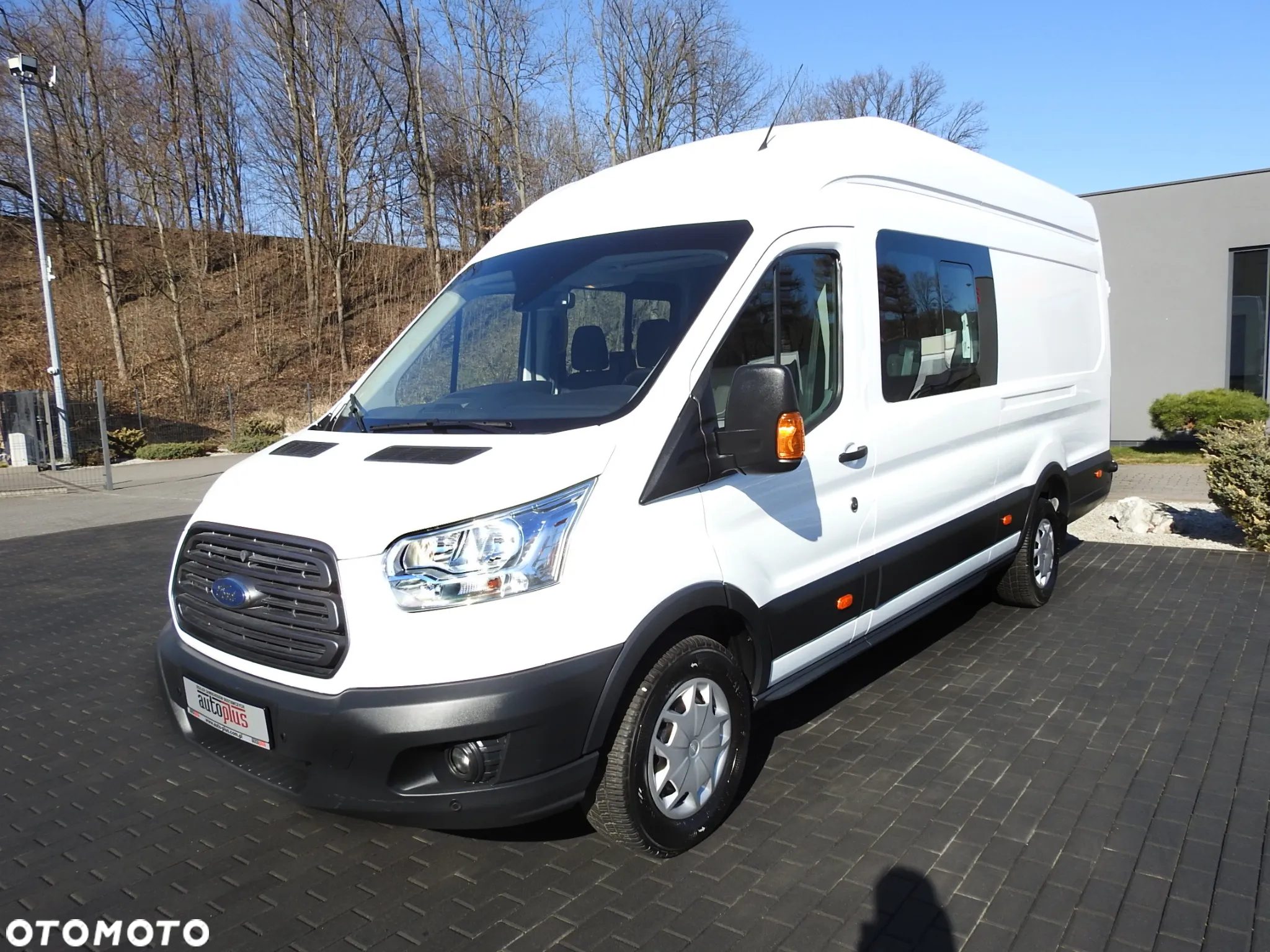 Ford TRANSIT  FURGON BRYGADÓWKA 6 MIEJSC TEMPOMAT NAWIGACJA LEDY KLIMATYZACJA 130KM [ D87143 ] - 7
