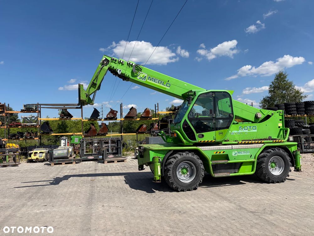 Merlo Roto 45.21 + kosz  Ładowarka teleskopowa obrotowa - 12