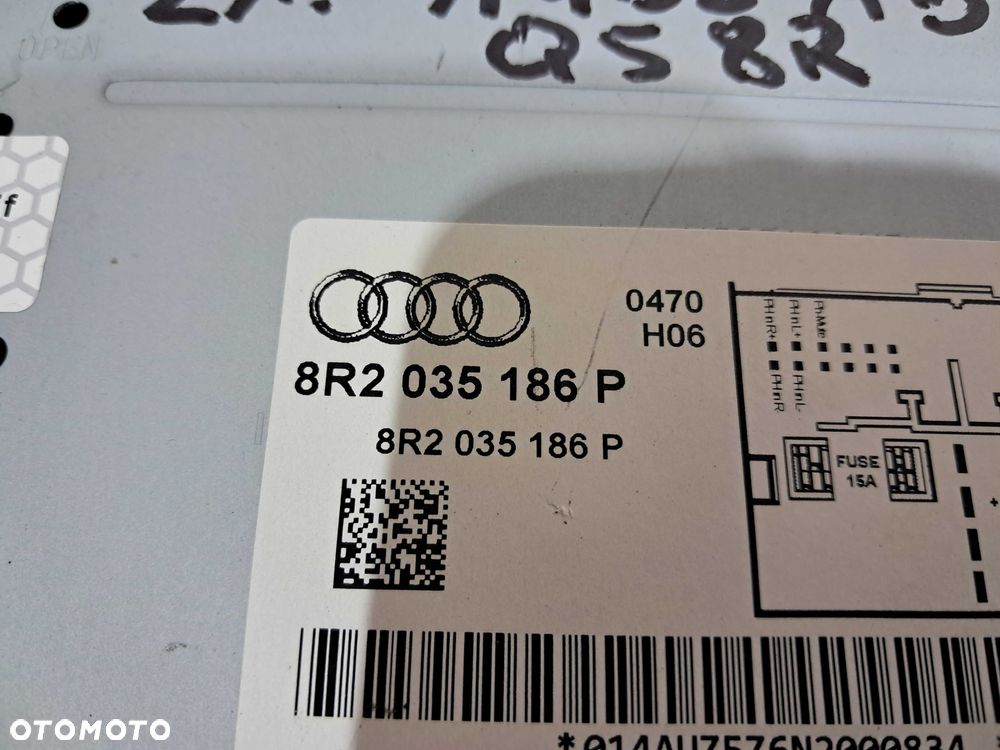 Radio radioodtwarzacz CD AUDI CONCERT A5 8T A4 B8 Q5 8R LIFT Anglik - 6