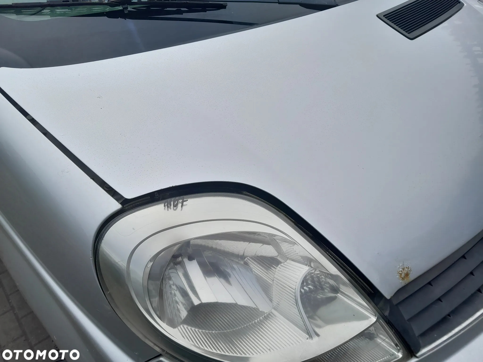 RENAULT TRAFIC II MASKA POKRYWA SILNIKA KOLOR: CMG64 - 2