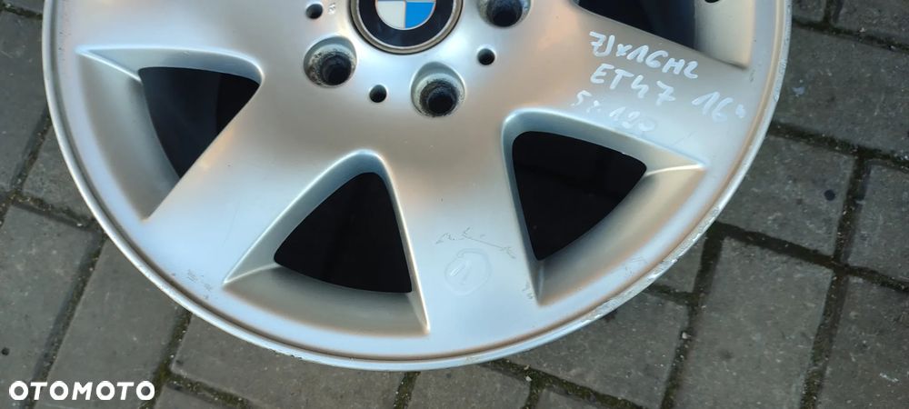 FELGI ALUMINIOWE 5x120 7Jx16 CALI ET47 BMW E46 E36 KOMPLET 4 SZTUKI - 3
