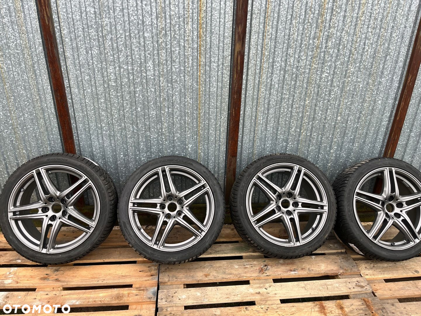 18 5x112 Felgi Skoda Audi Bmw VW Mercedes Borbet KBA51524, HANKOOK MS 20r - 2