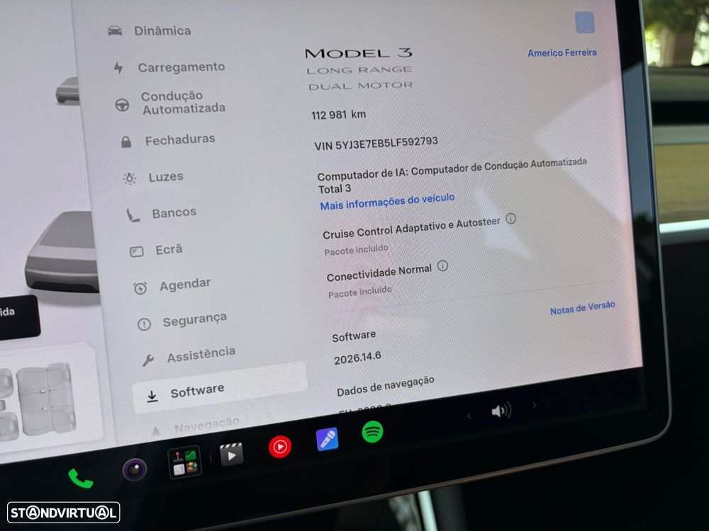 Tesla Model 3 Long Range Tração Integral Premium - 40