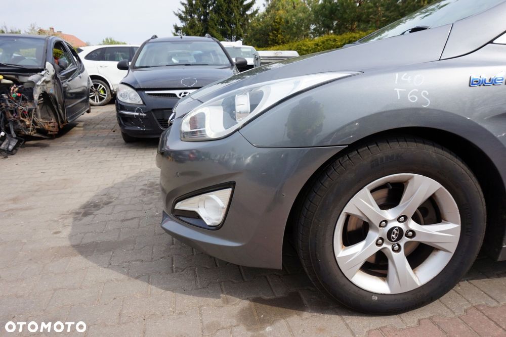 MASKA ZDERZAK BŁOTNIKI LAMPY I40 VF T6S  HYUNDAI 2011-2014 SZARY PRZÓD KOMPLETNY - 23