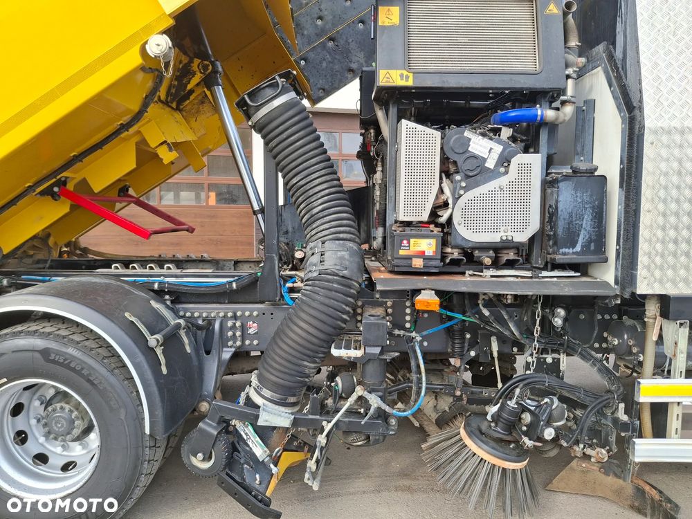 Renault C280 Zamiatarka SEMAT Zoeller FAUN Karcher 2 Silniki Rura Do Liści Listwy Ciśnieniowe Lanca 2 Zbiorniki Wody Szczotki L/R 2018r Euro 6 - 23