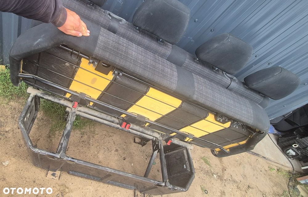 Mercedes Sprinter 906 Volkswagen Crafter Czwórka  Ławka Tył Drugi Rząd 4 Osobowa - 2