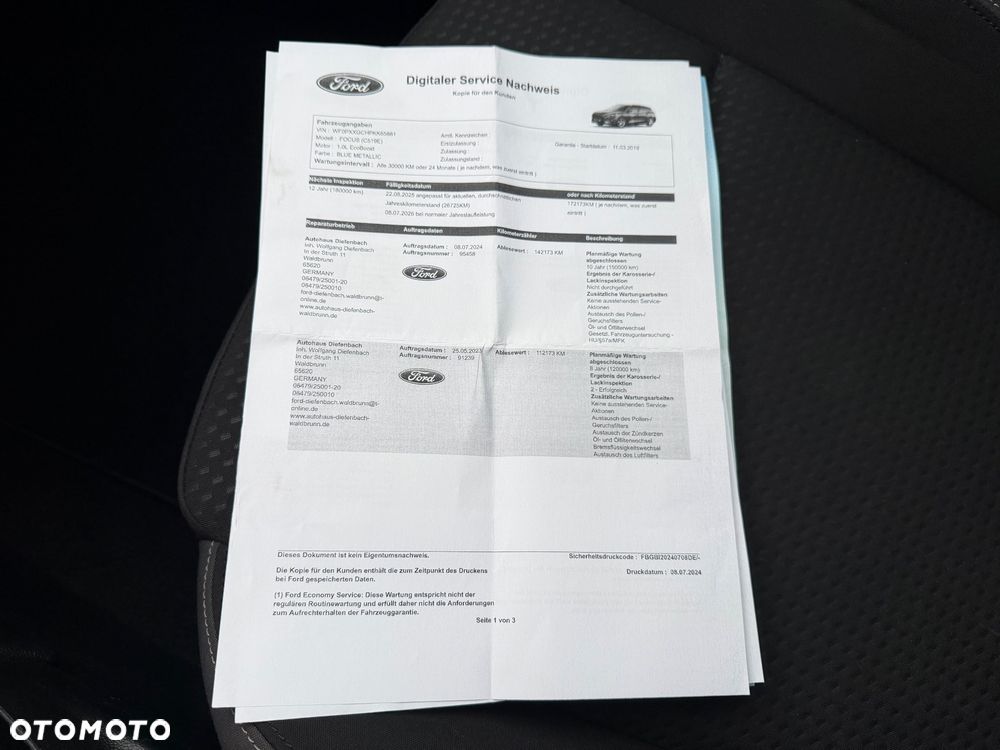 Ford Focus SW 1.0 EcoBoost S&S TITANIUM - 34