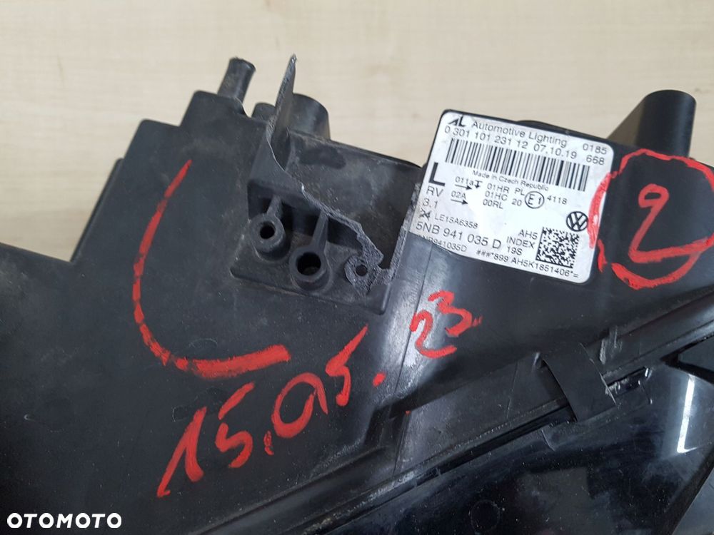 vw tiguan 16^ lewy reflektor full led 5nb941035d - 9