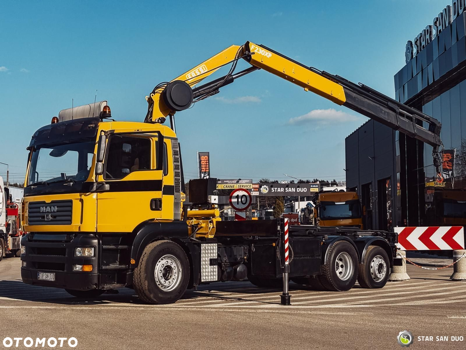 MAN TGA 18.440 6x2 FASSI F 210 A.24 Liniowiec  Żuraw Rotator - 11