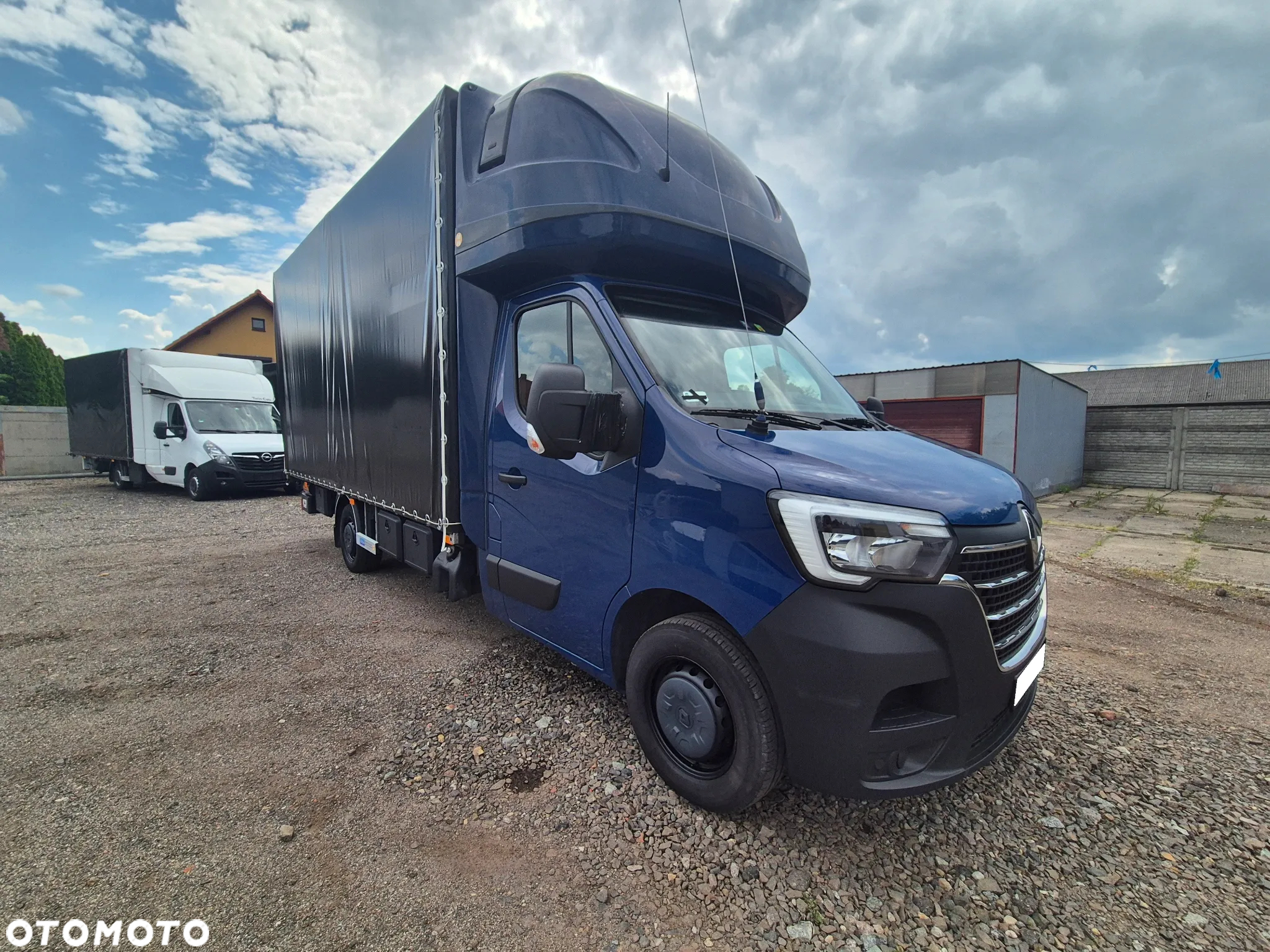 Renault MASTER 10EP WINDA DHOLLANDIA BAR 750KG PLANDEKA 2.3 165KM SERWIS ZADBANY PODUSZKI FV23% KLIMA WEBASTO BEZWYPADKOWY NAWIGACJA - 6