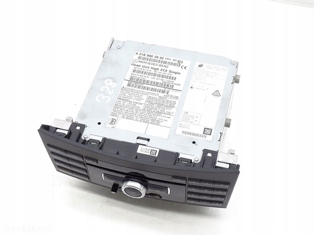 RADIO RADIOODTWARZACZ NAVI NAWIGACJA MERCEDES CLS W218 A2189003902 - 2