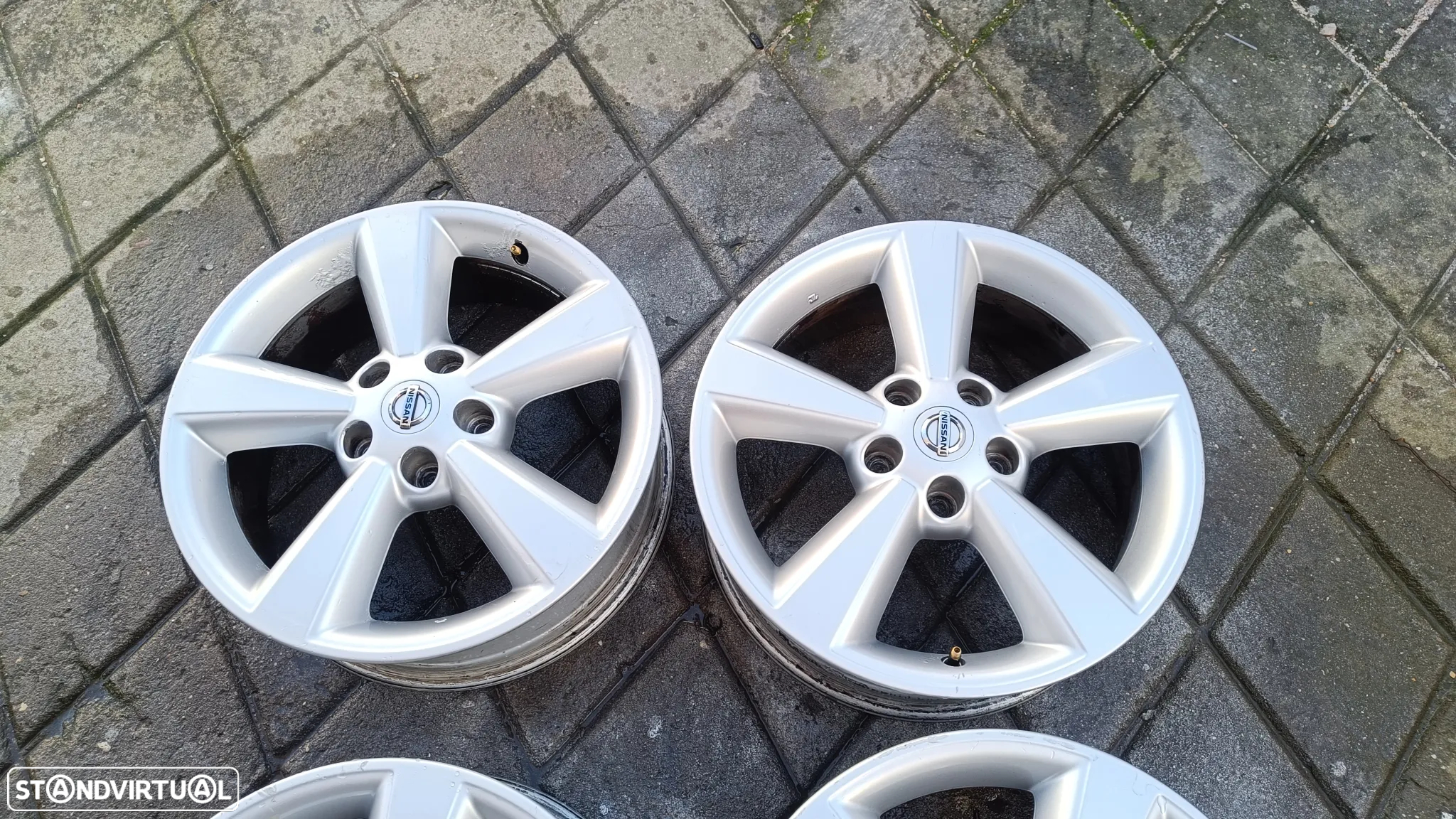 4 jantes 17 Nissan qashqai / Renault furacão 5x114.3 - 3