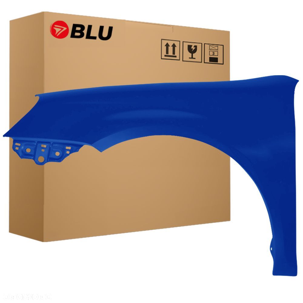 BLU Błotnik VOLKSWAGEN GOLF V 5 KOMBI JETTA A5 LD5Q lewy przód niebieski 03-09 SchattenBlau