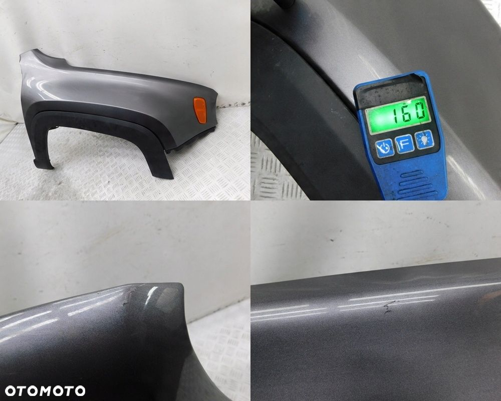 MASKA ZDERZAK PRZÓD PAS PRZEDNI 2x BŁOTNIK LAMPA - JEEP RENEGADE 14-18 - 14
