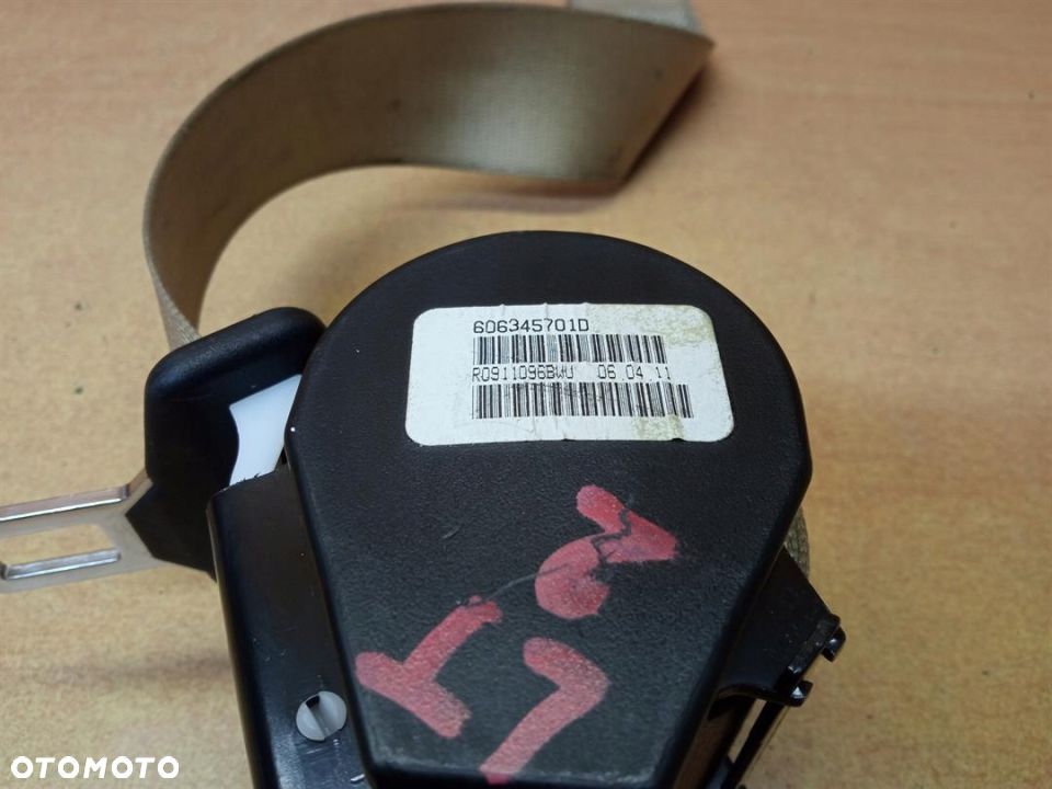 PAS BEZPIECZEŃSTWA 3 RZĄD LEWY BMW X5 E70 - 5