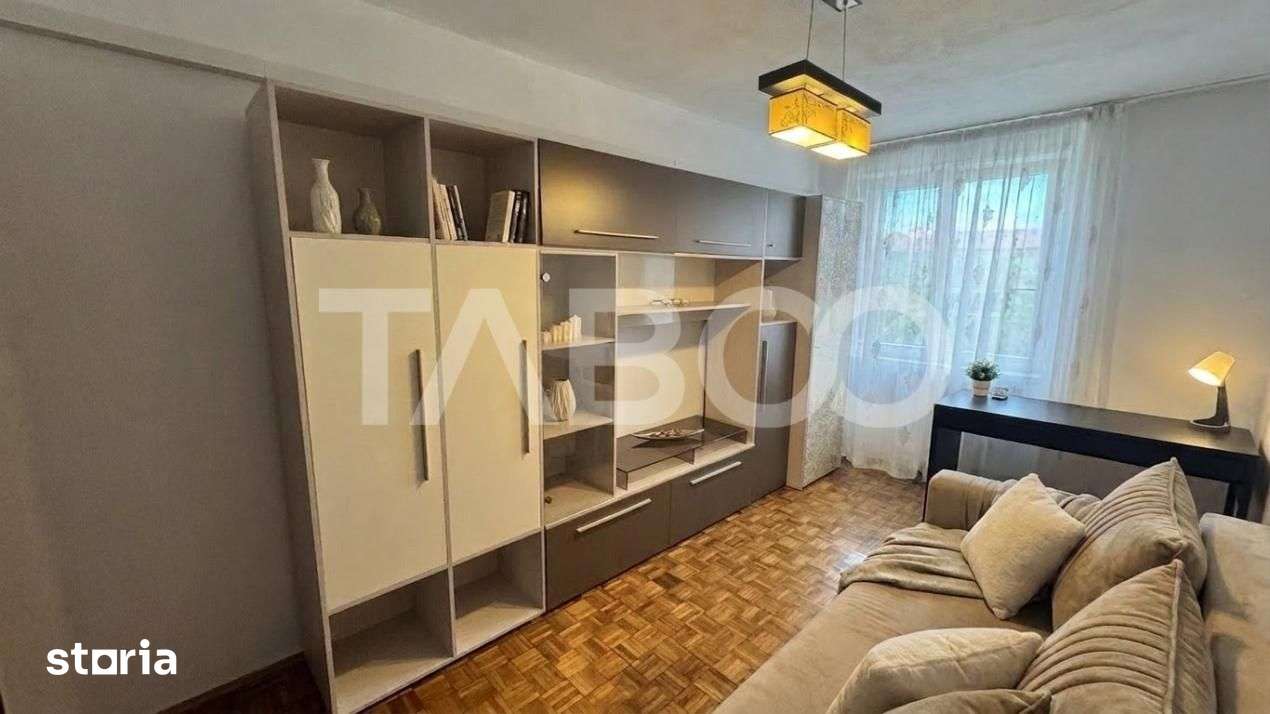 Apartament 2 camere MOBILAT UTILAT DECOMANDAT 45mp TEREZIAN Sibiu — fotografia 3