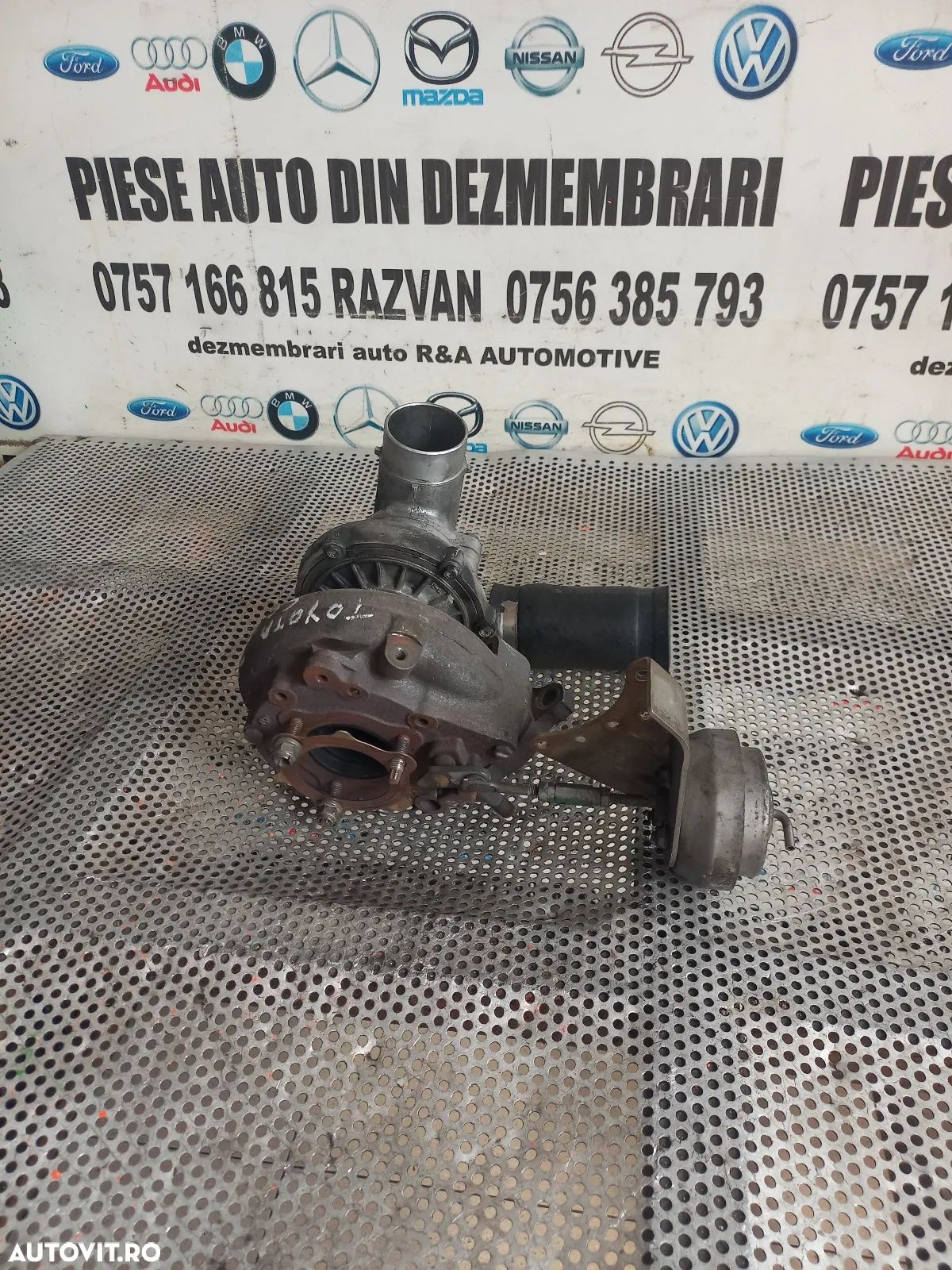 Turbo Turbina Toyota Avensis T25 Rav 4 Corolla Verso 2.2 Diesel Cod -0R020 - Dezmembrari Arad - 1